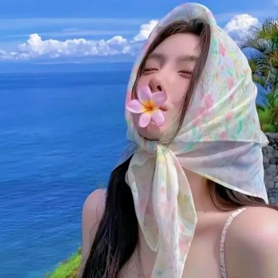 双眼凝视